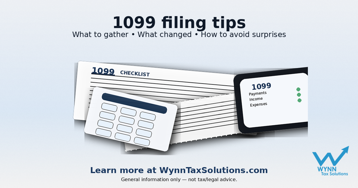 Best Tips for Filing Your 1099 Taxes This Year (2025 Return): What to Gather, What Changed, and How to Avoid Surprises